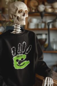 Kid's Monster Art Unisex Sweatshirt – Spooky Fun for Halloween and ABA